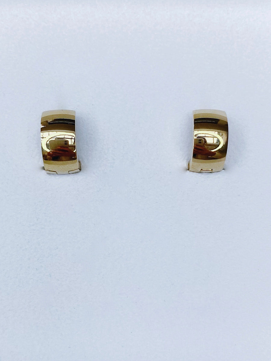 Vintage mini hoop earrings