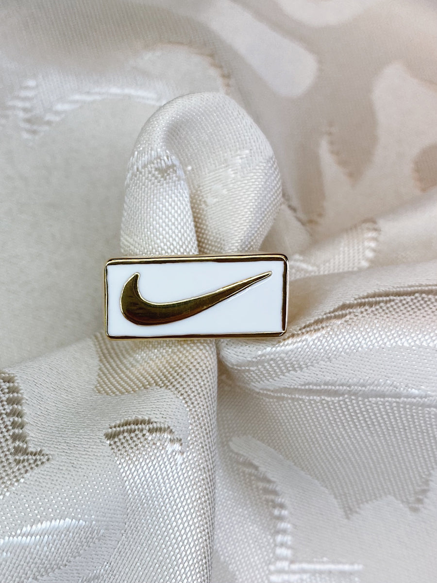 White Nike ring