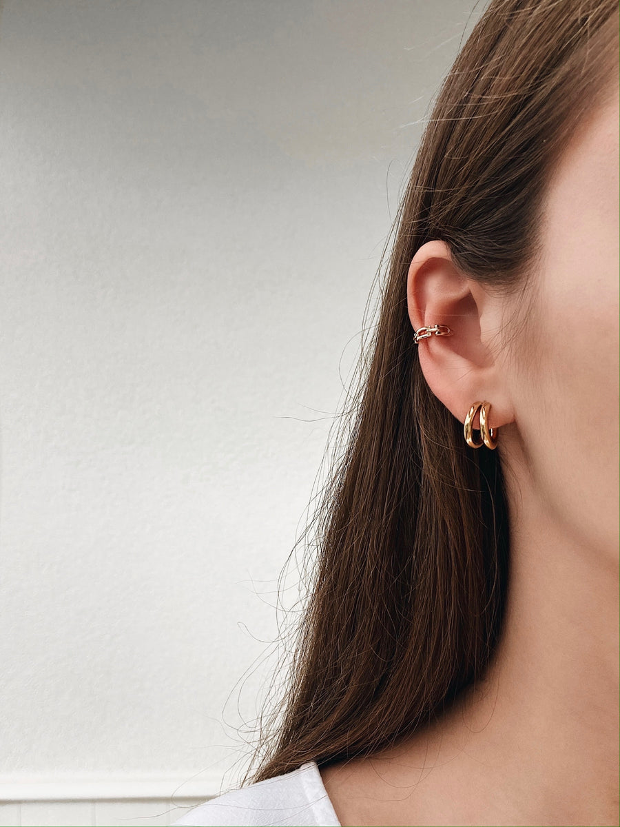 Circled earrings