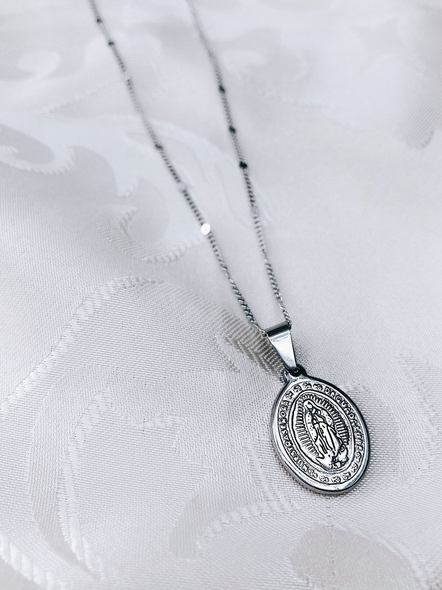 Mother of Guadalupe necklace