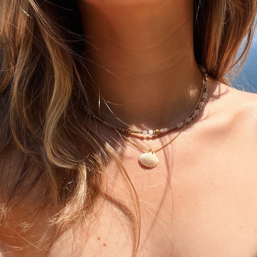 Sea shell necklace