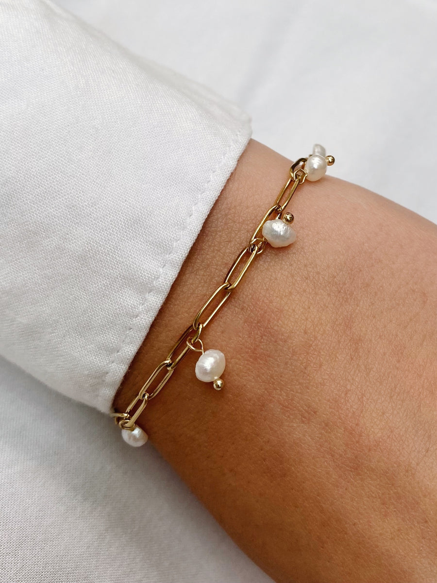 Pearl dot bracelet