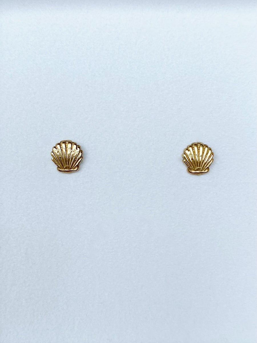 Mini shell earrings