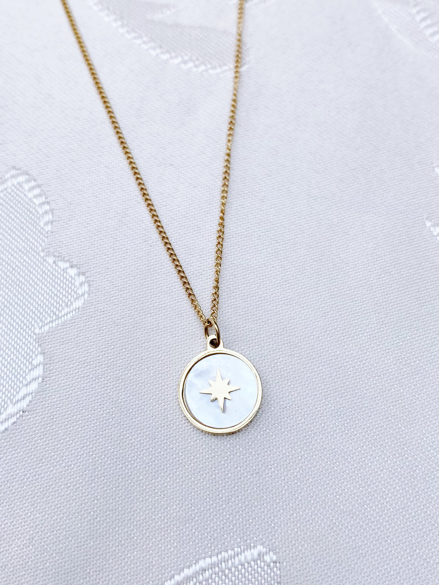 White northstar necklace