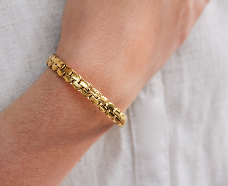 Snake smooth bracelet