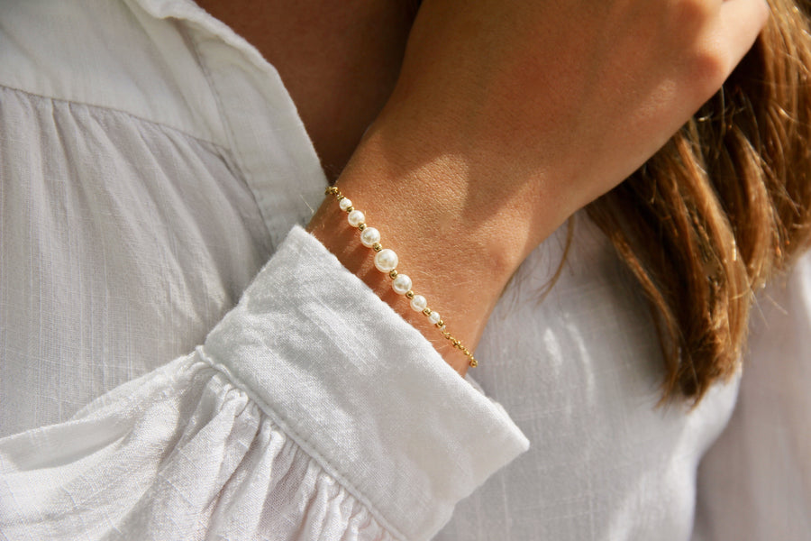 Royal pearls bracelet