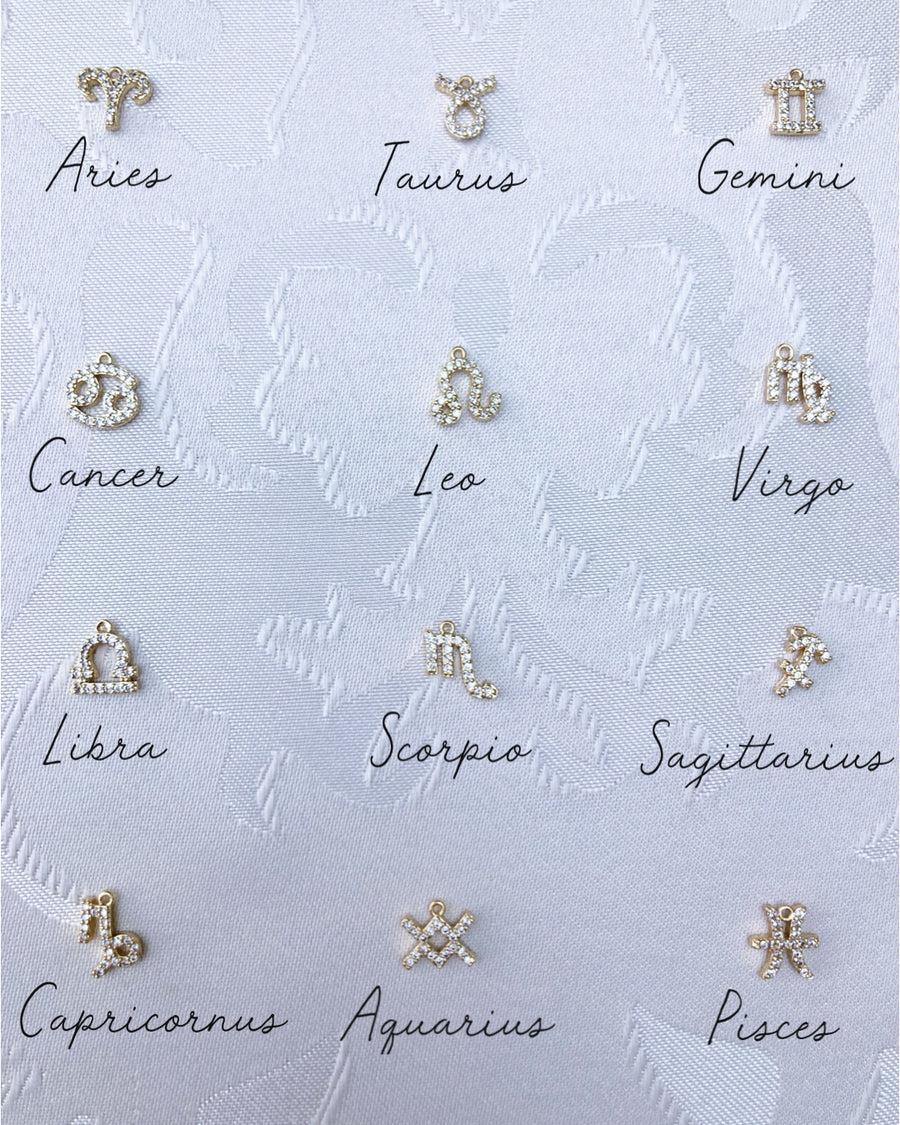 Fine zodiac necklace