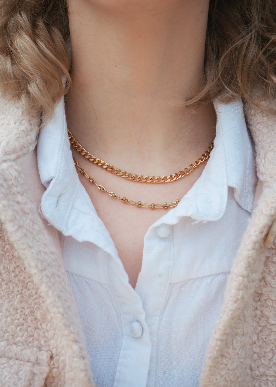 Chunky dot necklace