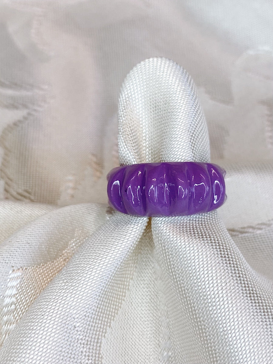 Purple candy ring