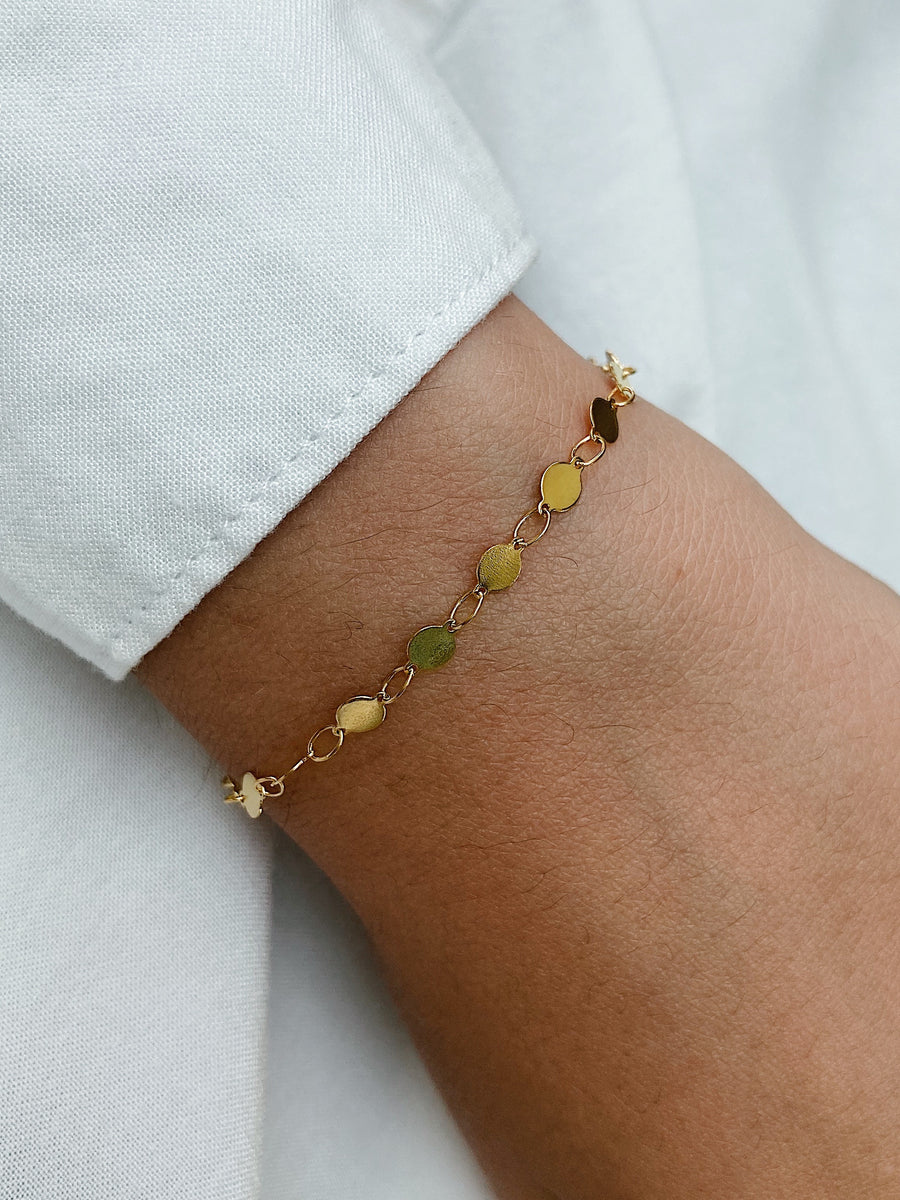 Coin bracelet