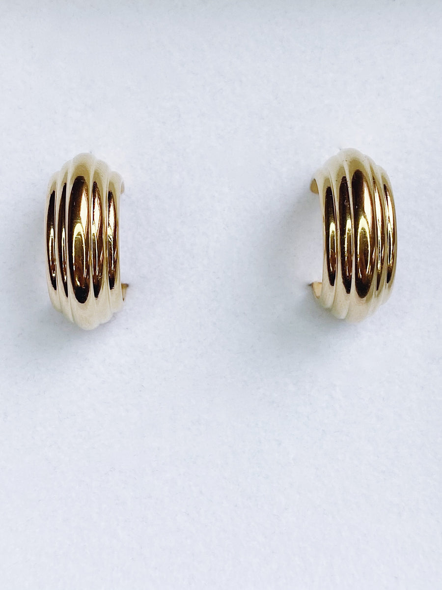 Vintage hoop earrings