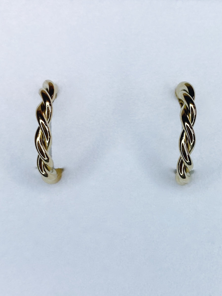 Twisted earrings