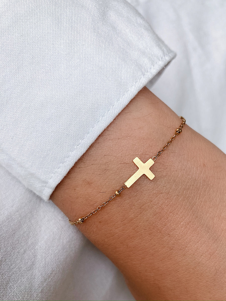 Cross bracelet