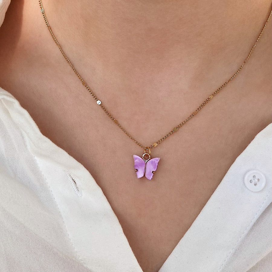 Butterfly necklace