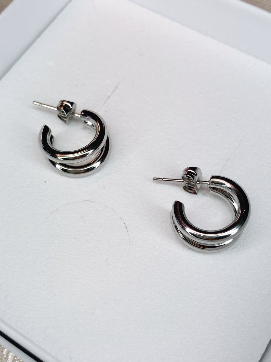 Circled earrings