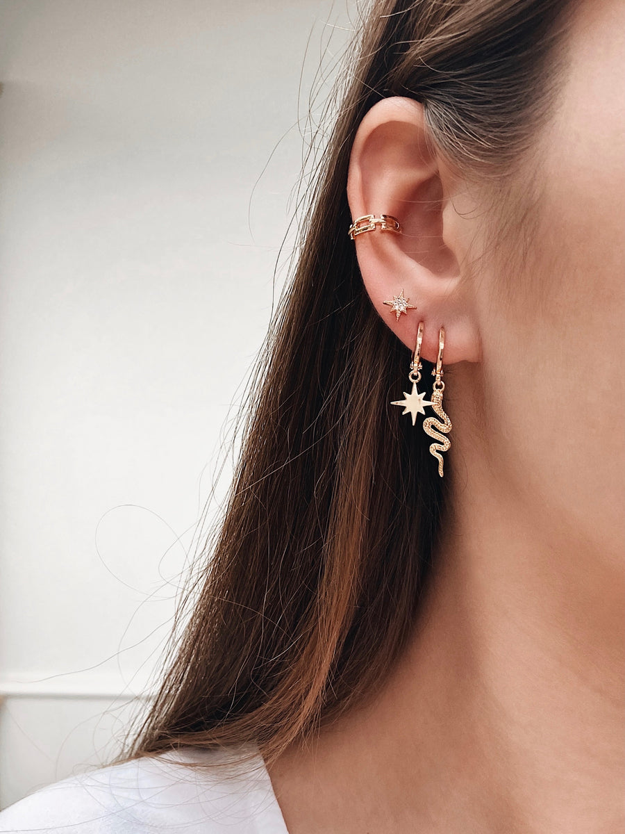 Universe earrings