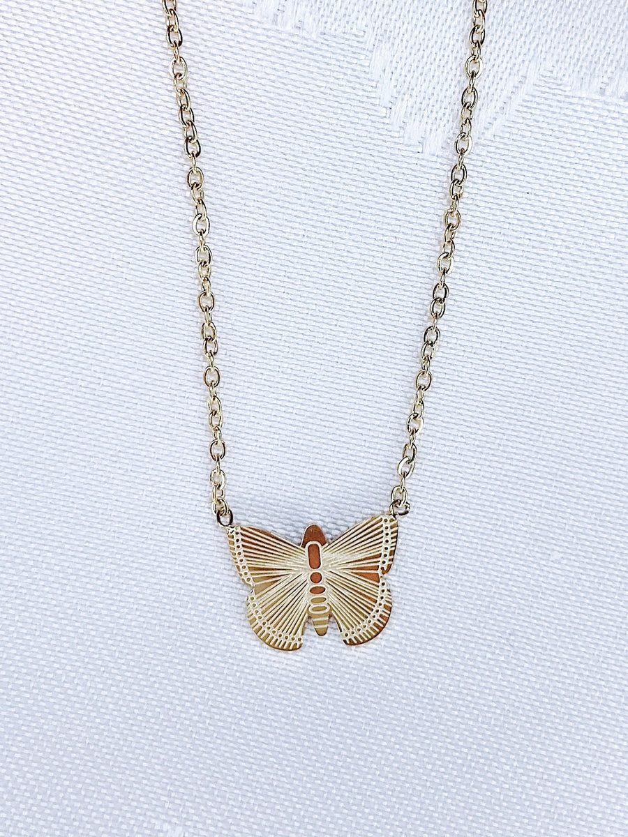 Lovely butterfly necklace