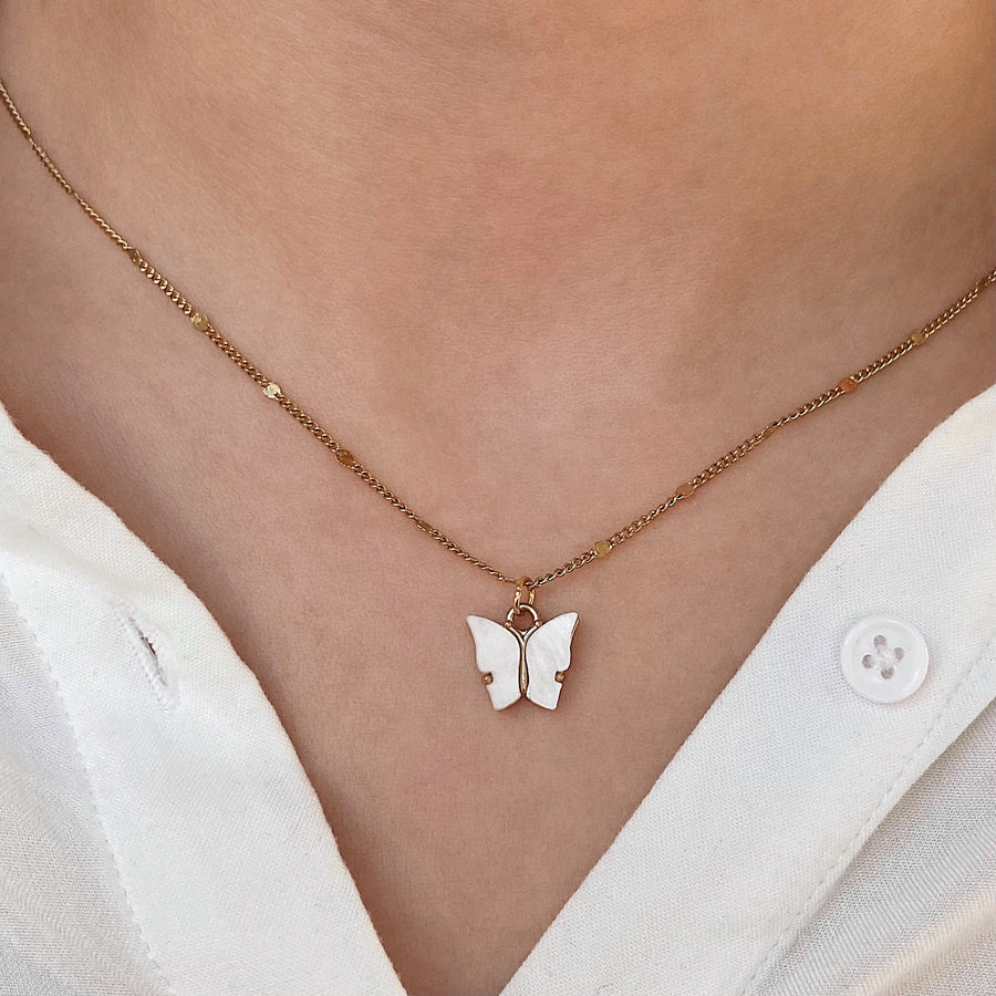 Butterfly necklace